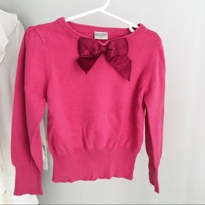 Pink Bow Sweater